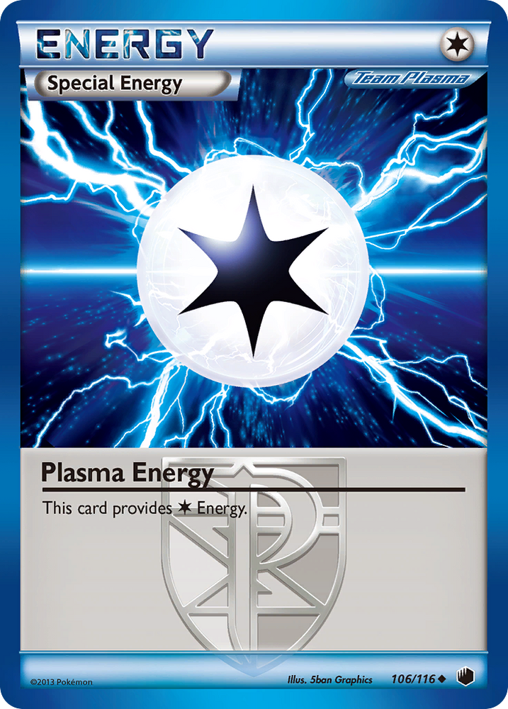 Énergie Plasma (106/116) [Noir &amp; Blanc : Plasma Freeze] 