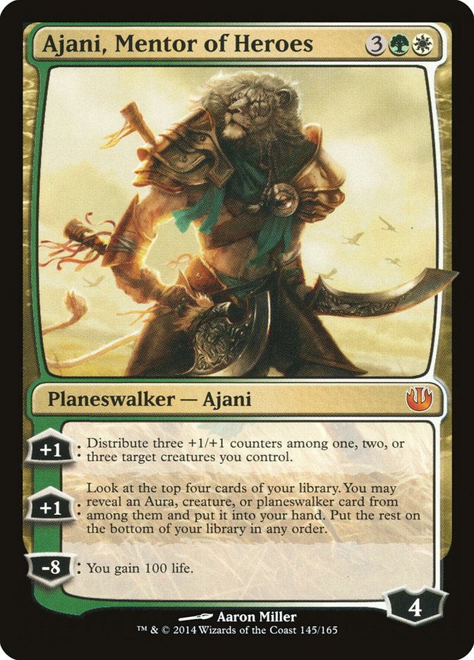 Ajani, Mentor of Heroes [Voyage dans Nyx] 