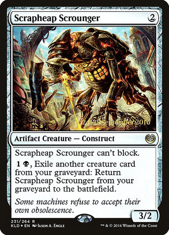 Scrapheap Scrounger  (Prerelease) [Kaladesh Prerelease Promos]