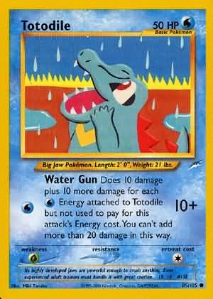 Totodile (85/105) [Neo Destino] 