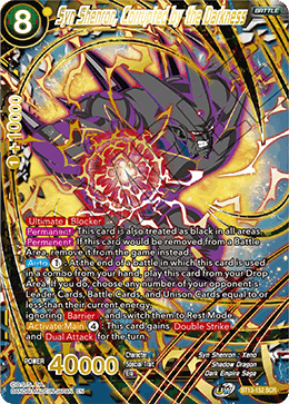 Syn Shenron, Corrupted by the Darkness (Secret Rare) [BT13-152]