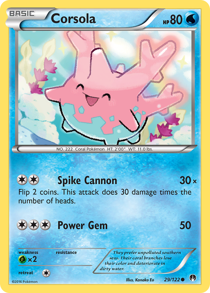 Corsola (29/122) [XY : BREAKpoint] 