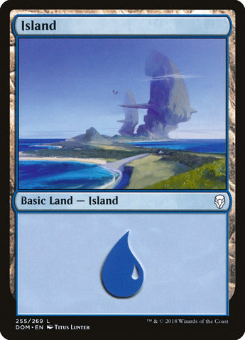 Island (#255) [Dominaria]
