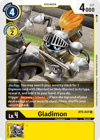 Gladimon [BT5-037] [Batalla de Omni] 