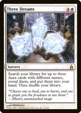 Tres Sueños [Ravnica: Ciudad de Gremios] 