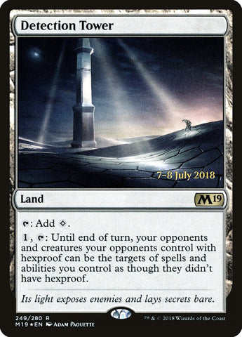 Detection Tower  (Prerelease) [Core Set 2019 Prerelease Promos]