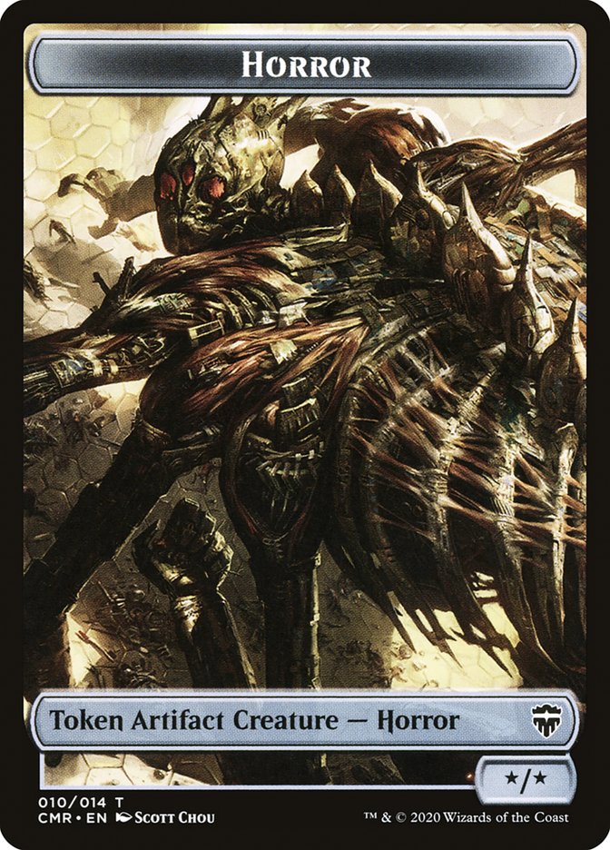 Horror // Thrull Token [Fichas de Commander Legends] 