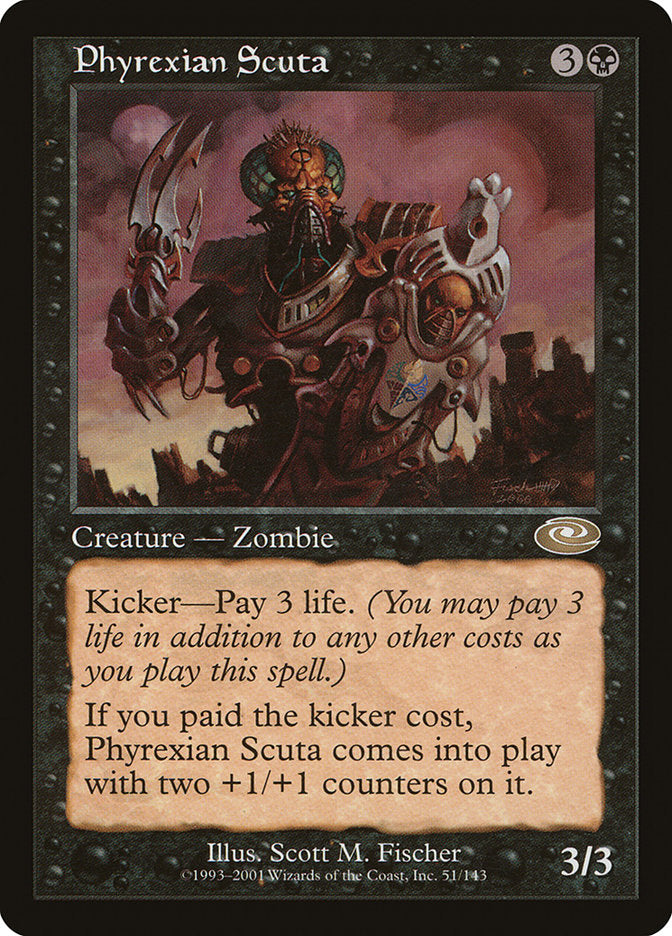 Scuta Phyrexian [Changement de plan] 