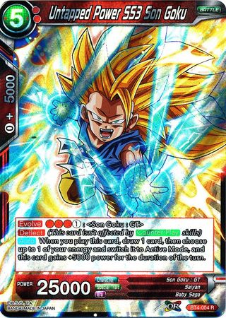 Untapped Power SS3 Son Goku [BT4-004]