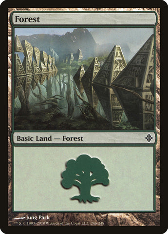 Forest (#246) [Rise of the Eldrazi]