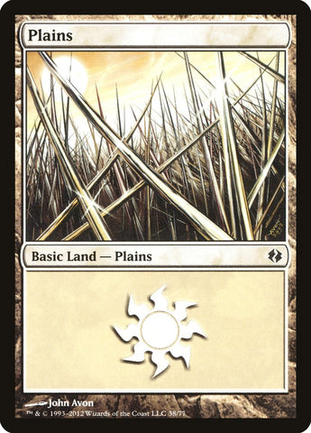 Plains (#38) [Duel Decks: Venser vs. Koth]