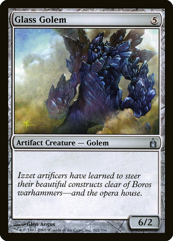 Gólem de cristal [Ravnica: Ciudad de los gremios] 