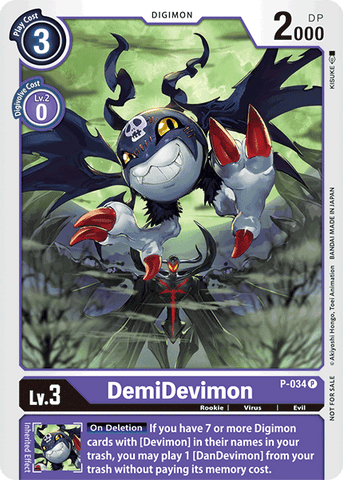 DemiDevimon [P-034] [Promotional Cards]