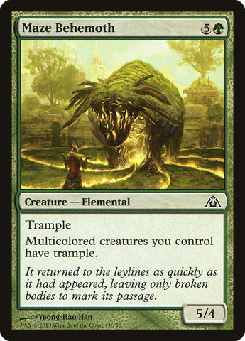 Maze Behemoth [Laberinto del Dragón] 