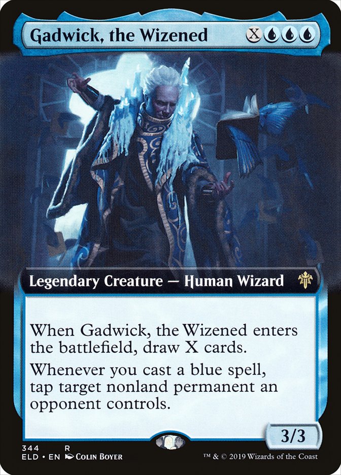 Gadwick, el Marchito (Arte Ampliado) [Trono de Eldraine] 