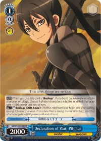 Declaration of War, Pitohui (GGO/S59-E080 U) [Gun Gale Online]