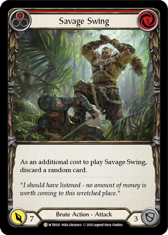 Savage Swing (Red) [U-WTR020] Unlimited Normal