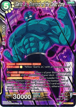 Garlic Jr., Overlord of the Dead Zone (BT11-104) [Vermilion Bloodline 2nd Edition]