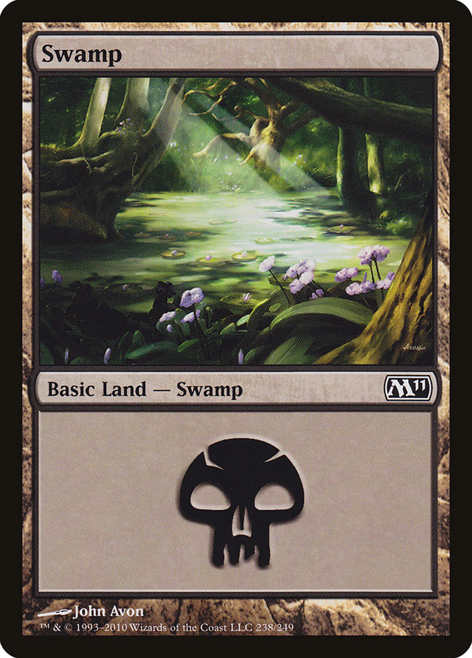 Swamp (#238) [Magic 2011]