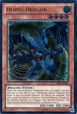 Dragon des Débris [AP01-EN002] Ultime Rare 