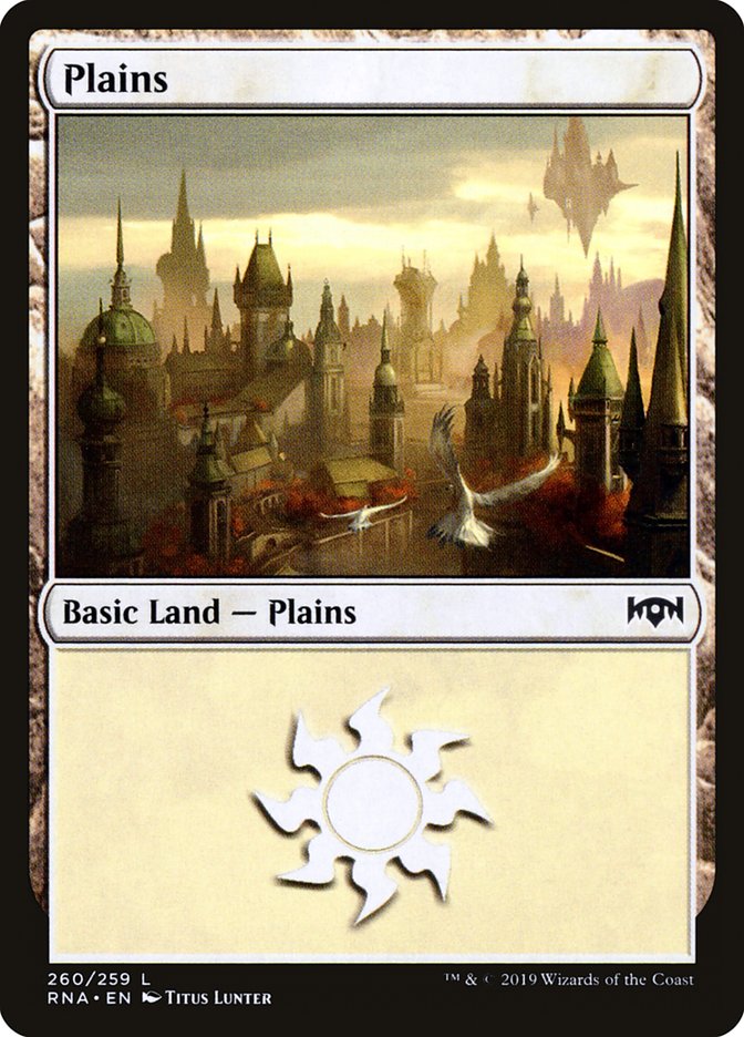 Plains (#260) [Ravnica Allegiance]