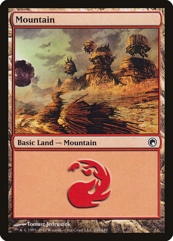 Mountain (#245) [Scars of Mirrodin]