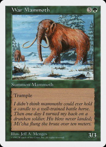 War Mammoth [Quinta edición] 