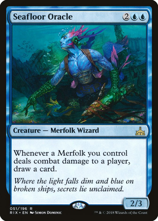 Oracle des fonds marins [Rivals of Ixalan] 