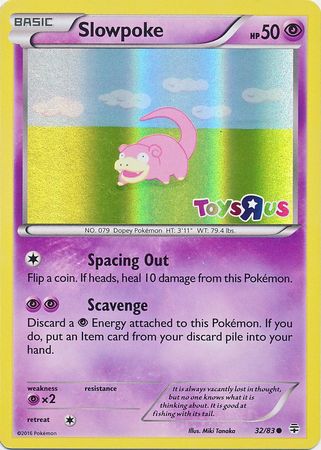 Slowpoke (32/83) (Toys R Us Promo) [XY : Générations] 