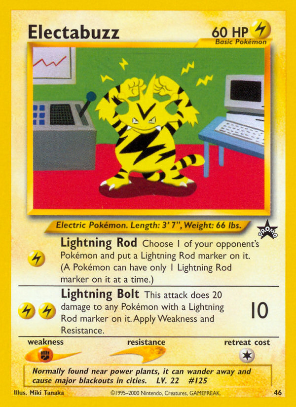 Electabuzz (46) [Wizards : Black Star Promos] 