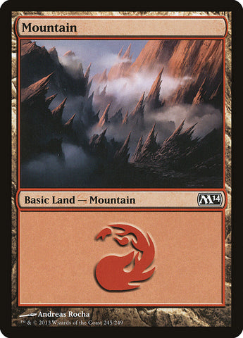Mountain (#245) [Magic 2014]