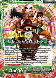 Maître Roshi // Son Goku, Krillin, Yamcha et Maître Roshi, réunis (BT18-059) [Dawn of the Z-Legends Prerelease Promos] 