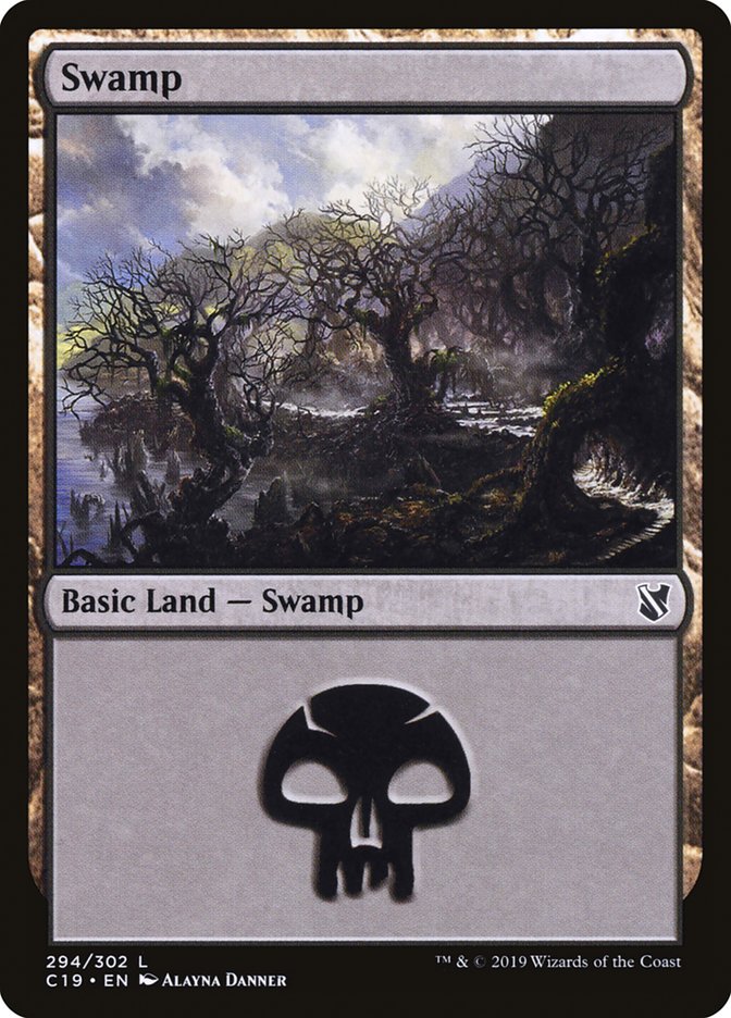 Swamp (#294) [Commander 2019]