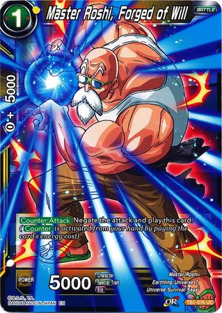 Master Roshi, Forged of Will (Alternate Art) [TB1-076]