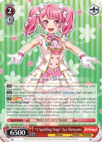 "A Sparkling Stage" Aya Maruyama (BD/EN-W03-067 R) [BanG Dream! Girls Band Party! MULTI LIVE]