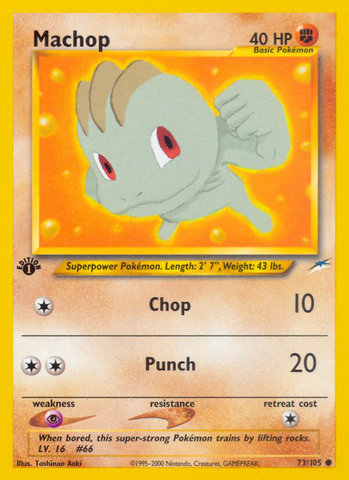 Machop (73/105) [Neo Destiny 1ª Edición] 