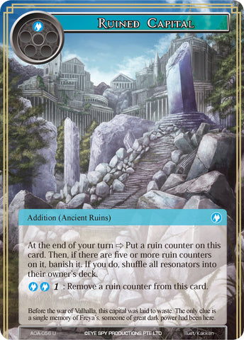 Ruined Capital (AOA-056) [Awakening of the Ancients]