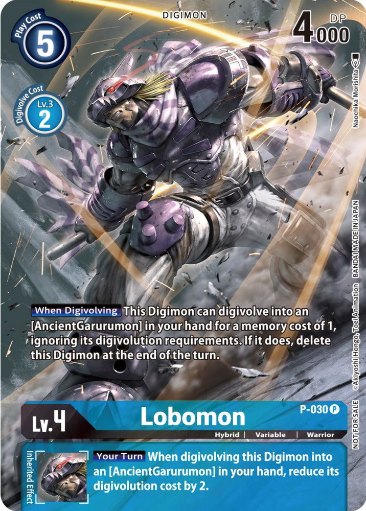 Lobomon [P-030] (2nd Anniversary Frontier Card) [Promotional Cards]