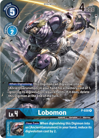 Lobomon [P-030] (2nd Anniversary Frontier Card) [Promotional Cards]