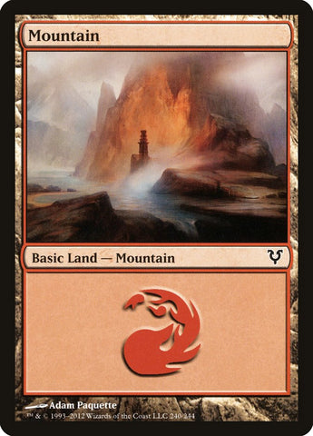 Mountain (#240) [Avacyn Restored]