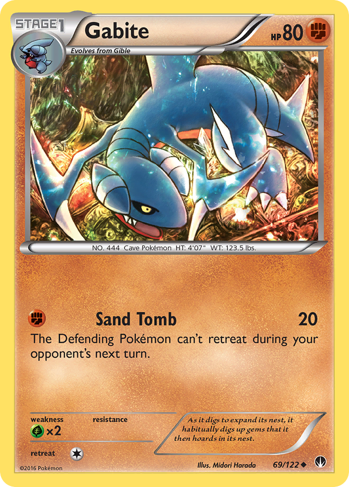 Gabite (69/122) [XY : point de RUPTURE] 