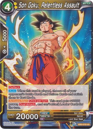 Son Goku, Asalto Implacable [DB3-079] 