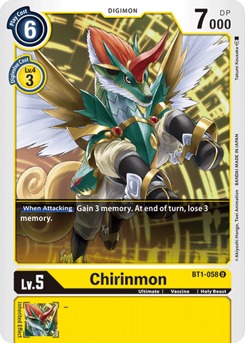 Chirinmon [BT1-058] [Release Special Booster Ver.1.0]
