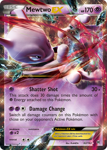 Mewtwo EX (62/162) [XY: BREAKthrough]