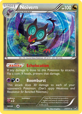 Noivern (77/111) [XY : Poings furieux] 
