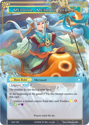 Mephina, Mermaid Shaman (ACN-163) [Ancient Nights]