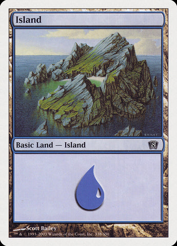 Island (#338) [Eighth Edition]