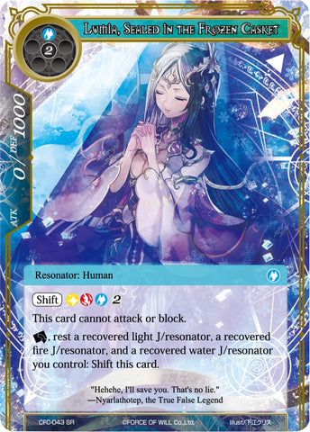 Lumia, Sealed in the Frozen Casket // Lumia, Saint of World Awakening (CFC-043) [Curse of the Frozen Casket]