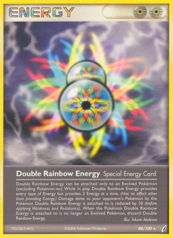Doble energía del arcoíris (88/100) [EX: Crystal Guardians] 