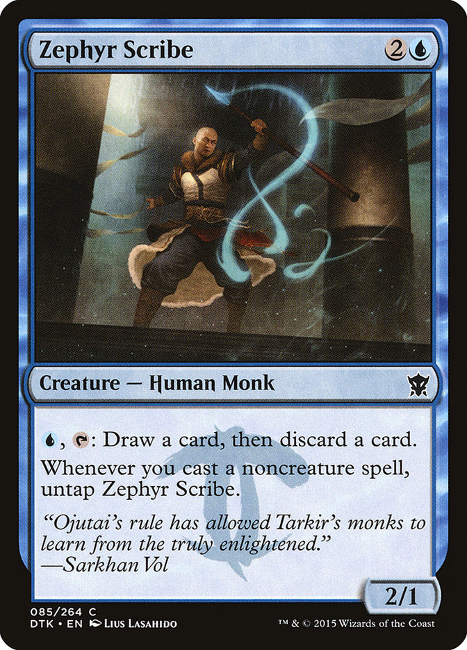 Zéphyr Scribe [Dragons de Tarkir] 